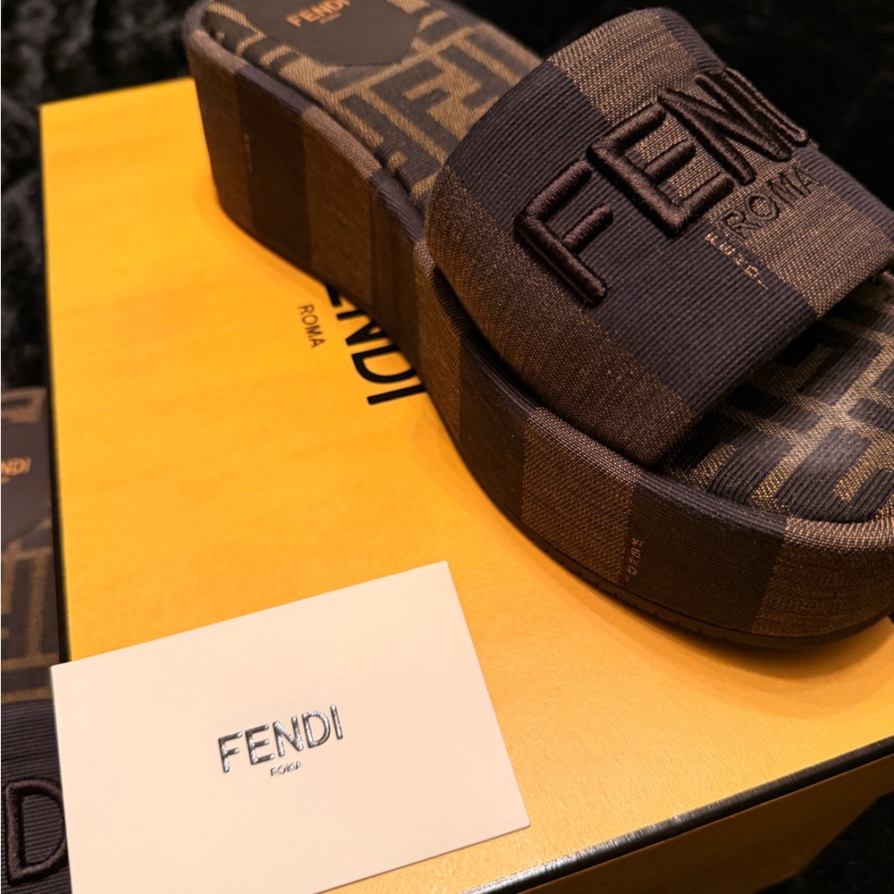Fendi Platform Sandals - Picture 2 of 10